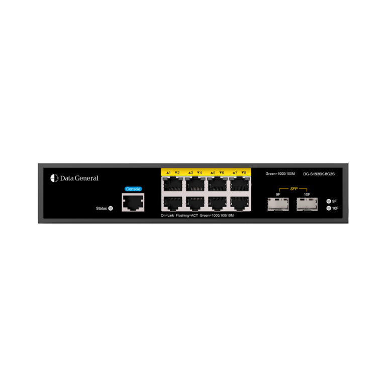 Switch 8 puertos Data General DG-S1930J-8GT2SFP